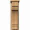 Ekena Millwork Pescadero Smooth Corbel w/Backplate, Western Red Cedar, 7 1/2"W x 14"D x 26"H COR08X14X26PEC01SWR - alternate 4